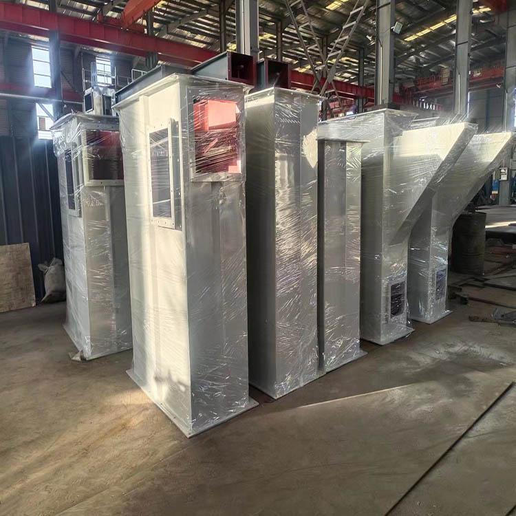 破碎瀝青料倉入口斗士提升機(jī) 粉料斗提機(jī)